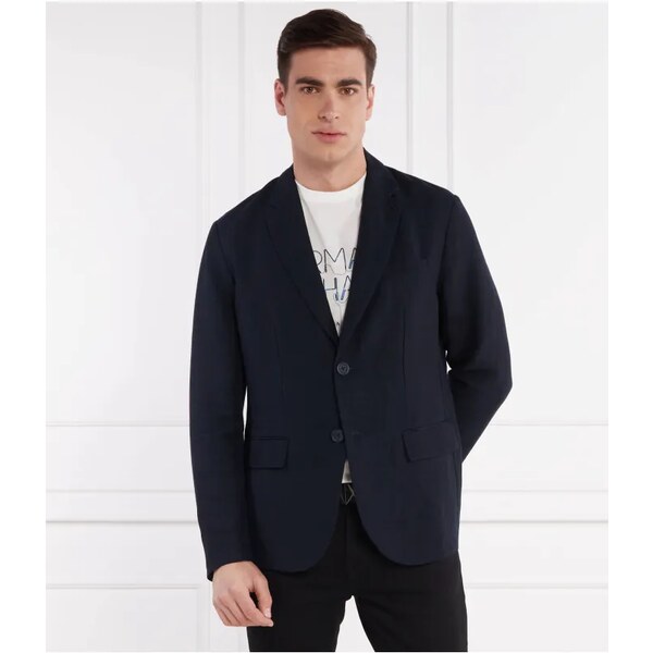 Armani Exchange Ľanová sako | Regular Fit 49330502