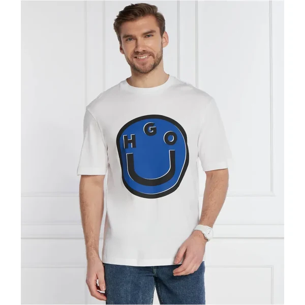 Hugo Blue Tričko Nimper | Regular Fit 49287717