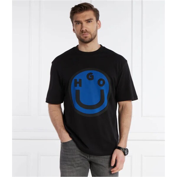 Hugo Blue Tričko Nimper | Regular Fit 49283237