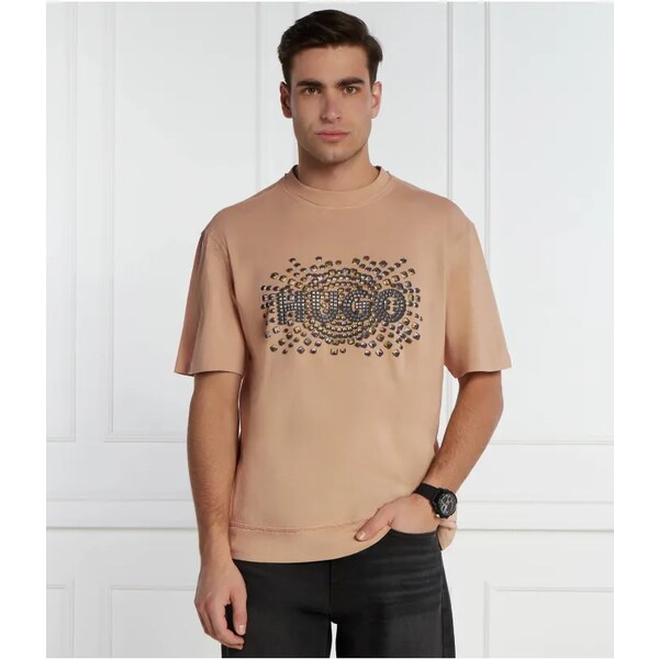 HUGO Tričko Dunic | Relaxed fit 49051655