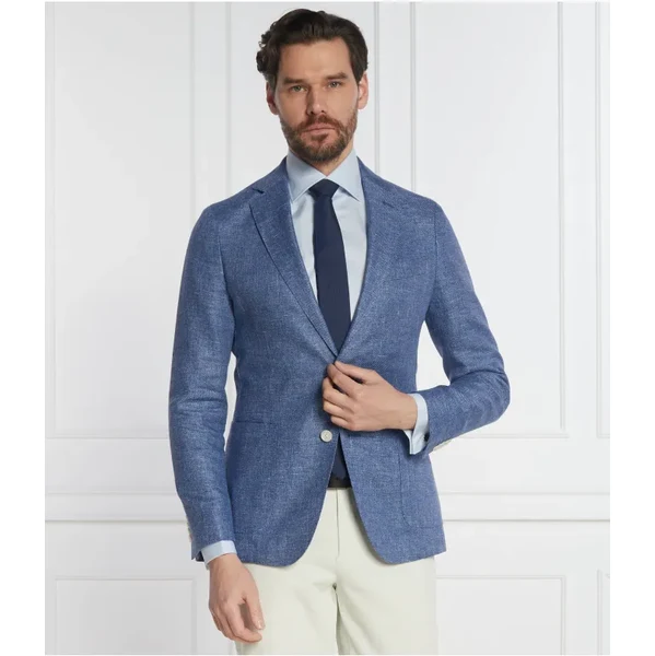 BOSS BLACK Ľanová sako Hanry | Regular Fit 48697778