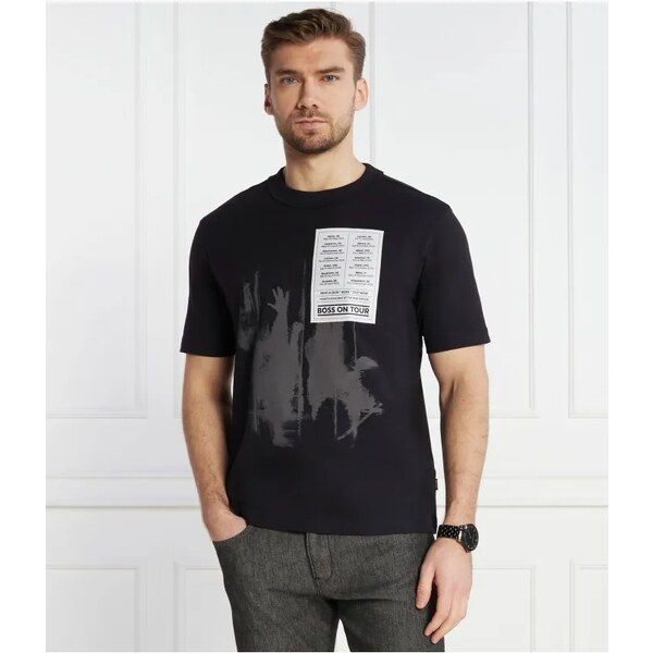 BOSS ORANGE Tričko TE_PATCHWORK | Relaxed fit 48428272