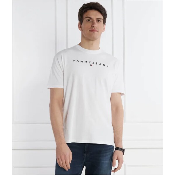 Tommy Jeans Tričko LINEAR LOGO TEE EXT | Regular Fit 47492676