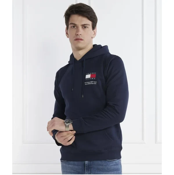 Tommy Jeans Mikina ESSENTIAL FLAG HOOD EXT | Regular Fit 47460096