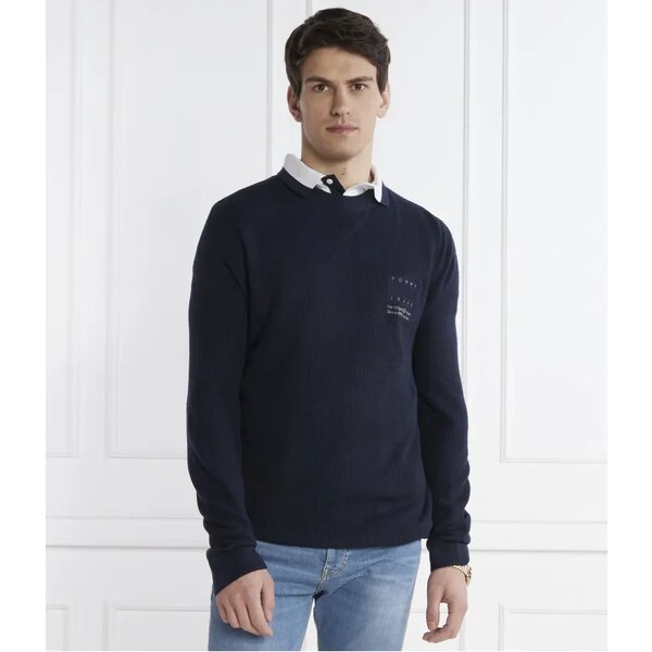 Tommy Jeans Sveter TJM REG STRCT TONAL FLAG | Regular Fit 47435747