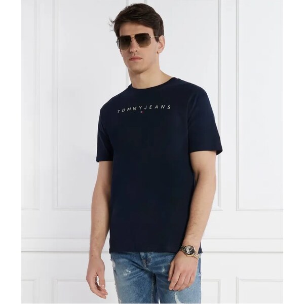 Tommy Jeans Tričko LINEAR LOGO TEE EXT | Regular Fit 47428332