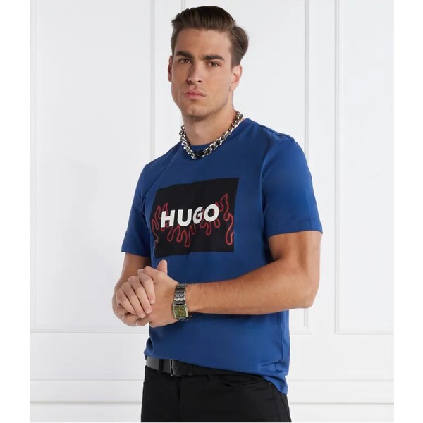 HUGO Tričko Dulive_U241 | Regular Fit 47288861