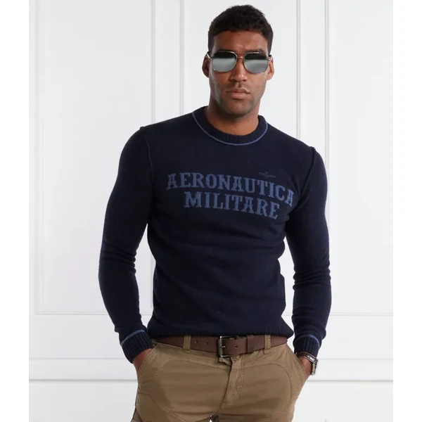 Aeronautica Militare Vlnený sveter | Regular Fit 46886560
