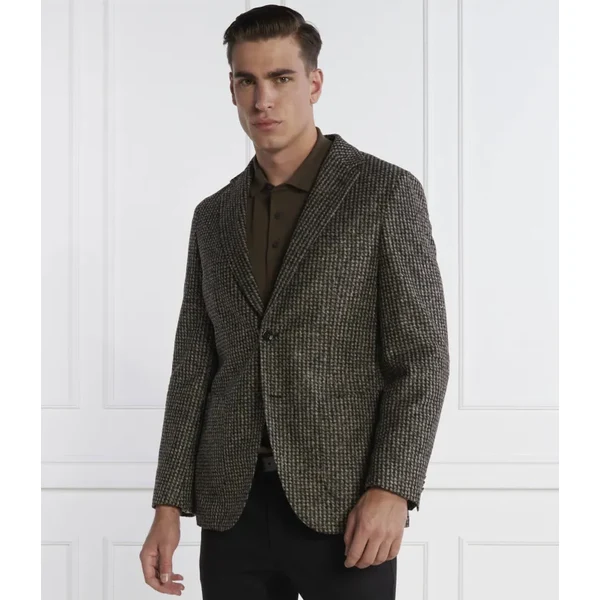 BOSS BLACK Sako 2v1 C-Jaye-J-Bib-233 | Longline Fit | s prímesou vlny 46720960