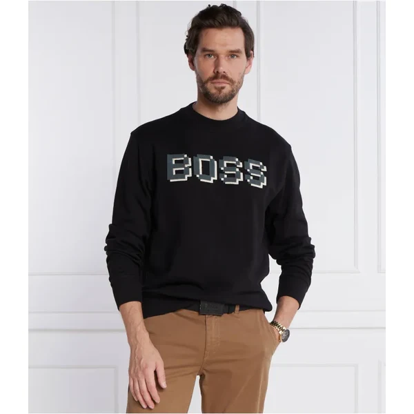 BOSS ORANGE Mikina Weglitchlogo | Regular Fit 46416261