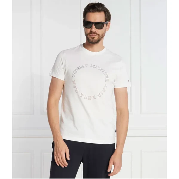 Tommy Hilfiger Tričko MONOTYPE ROUNDLE | Slim Fit 46204501