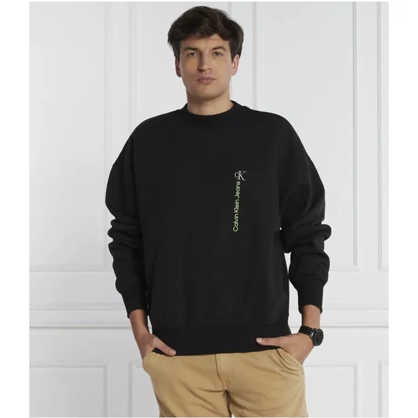 Calvin Klein Jeans Mikina VERTICAL INSTITUTIONAL | Regular Fit 45911764