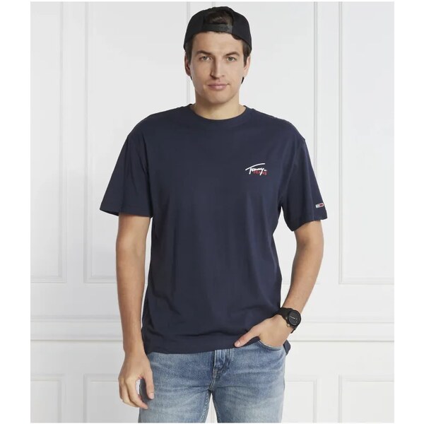 Tommy Jeans Tričko SMALL FLAG | Classic fit 45911806
