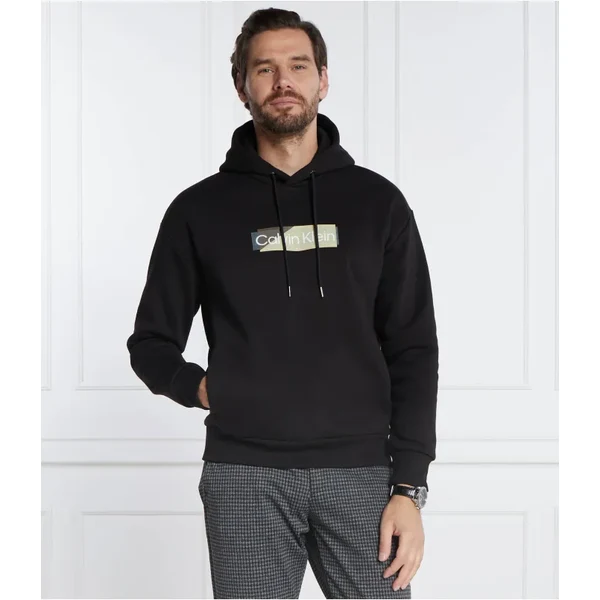 Calvin Klein Mikina LAYERED GEL LOGO HOODIE | Regular Fit 45882972