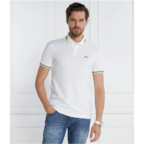 BOSS GREEN Polo tričko Paul Curved | Slim Fit | stretch 66600845