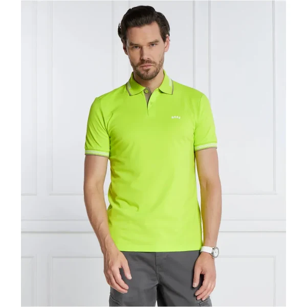 BOSS GREEN Polo tričko Paul Curved | Slim Fit | stretch 45745121