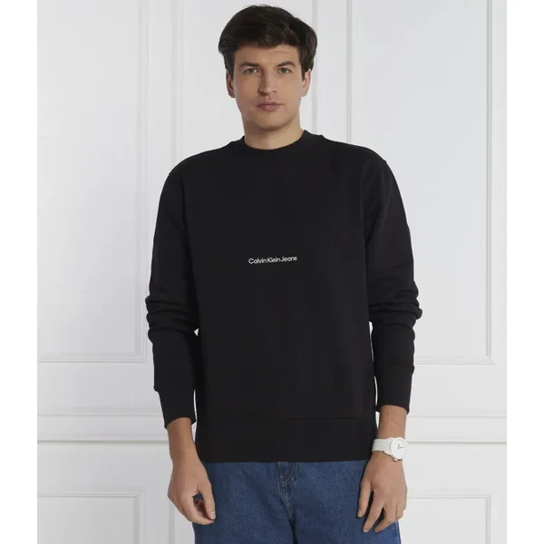 Calvin Klein Jeans Mikina INSTITUTIONAL CREW NECK | Relaxed fit 45698061