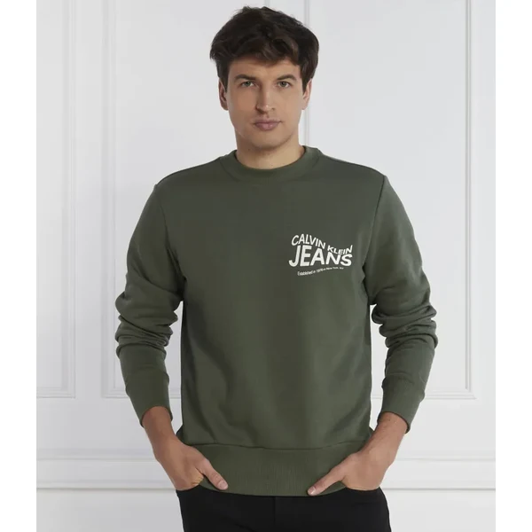 Calvin Klein Jeans Mikina FUTURE MOTION GRAPHIC | Regular Fit 45666657