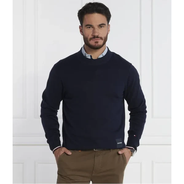 Tommy Hilfiger Sveter MONOTYPE GS TIPPED | Regular Fit | s prímesou 45535999