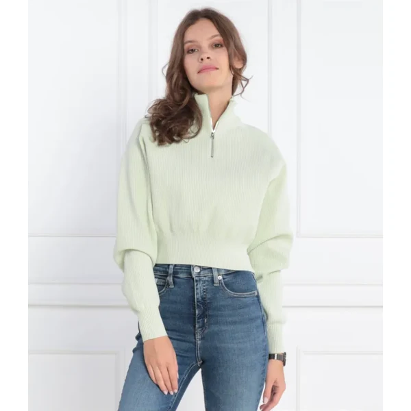 Calvin Klein Jeans Sveter HALF ZIP | Regular Fit 45481587