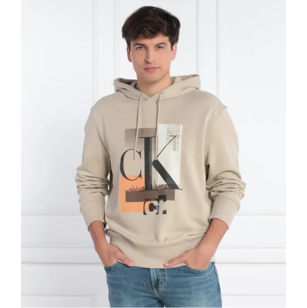 Calvin Klein Jeans Mikina CONNECTED LAYER LANDSCAPE | Regular Fit 45481601