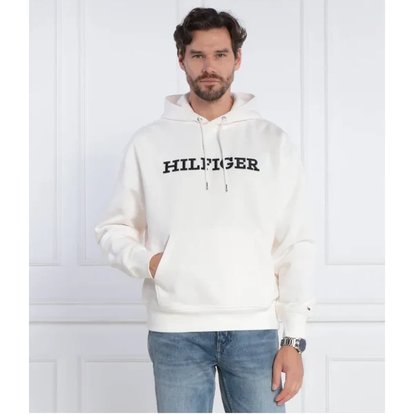 Tommy Hilfiger Mikina MONOTYPE EMBRO HOODIE | Regular Fit 45416163