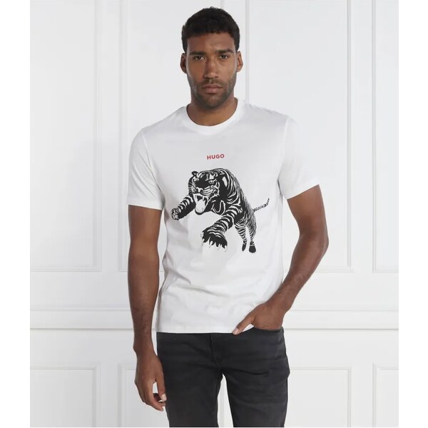 HUGO Tričko Darpione | Regular Fit 45327400