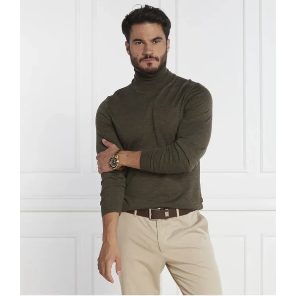 BOSS BLACK Vlnený Musso-P | Slim Fit 45204936