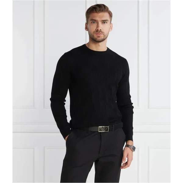 Emporio Armani Sveter | Regular Fit | s prímesou vlny 44590233