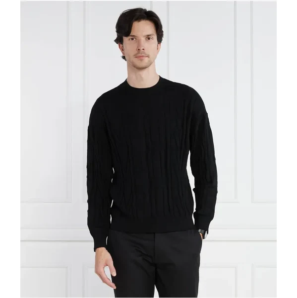 Emporio Armani vlnený sveter | regular fit 44330874