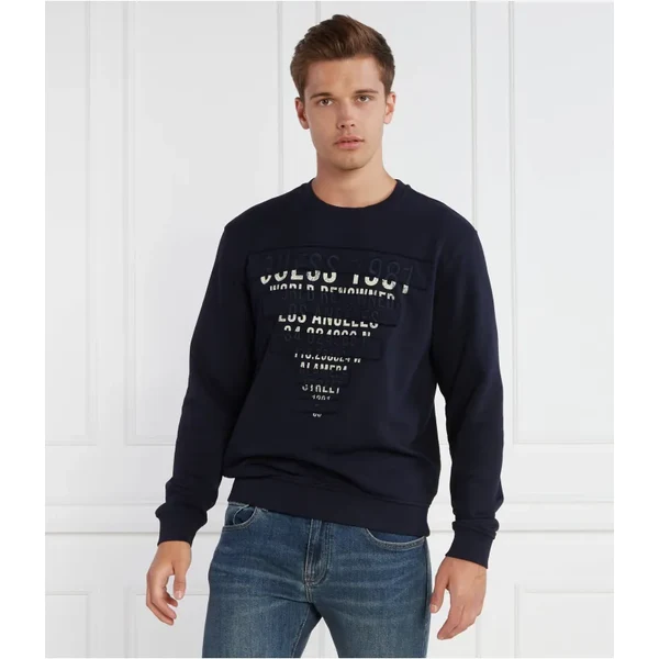 GUESS Mikina ABSTRACT TRIAN CN SW | Regular Fit 61369714