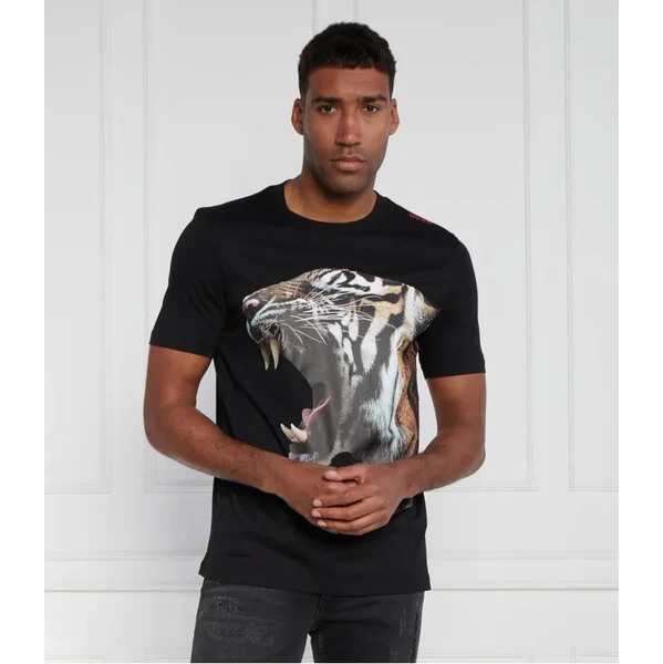 HUGO Tričko Digre 10233396 01 | Regular Fit 43297607