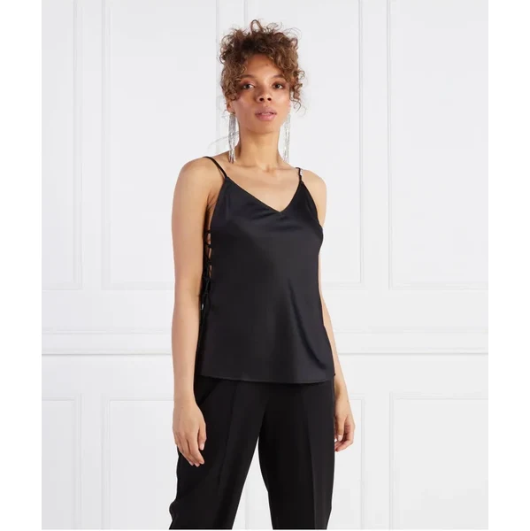 HUGO Saténový top Casakalla-1 | Regular Fit 43205909