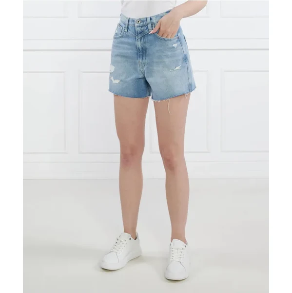 Pepe Jeans London Šortky Rachel | Regular Fit | denim 42163586