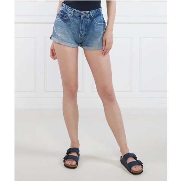Pepe Jeans London Šortky SUZIE | Regular Fit | denim 42163842