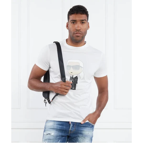 Karl Lagerfeld Tričko CREWNECK | Slim Fit 42050041