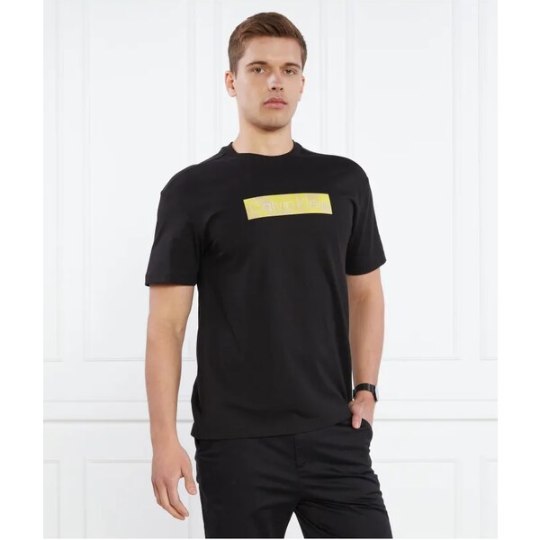 Calvin Klein Tričko CAMO RAISED BOX LOGO | Comfort fit 41707848