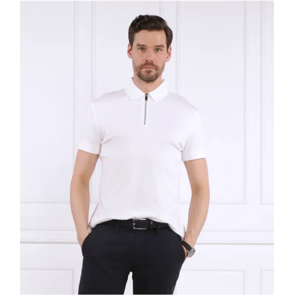 Tommy Hilfiger Polo tričko DC INTERLOCK ZIP | Slim Fit 41557167
