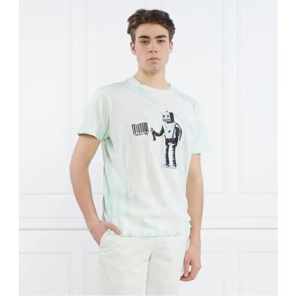 GUESS Tričko SS BSC ROBOT GRAFFIT | Regular Fit 41299426