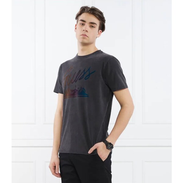 GUESS Tričko SS BSC GUESS ISLAND | Relaxed fit 41305103