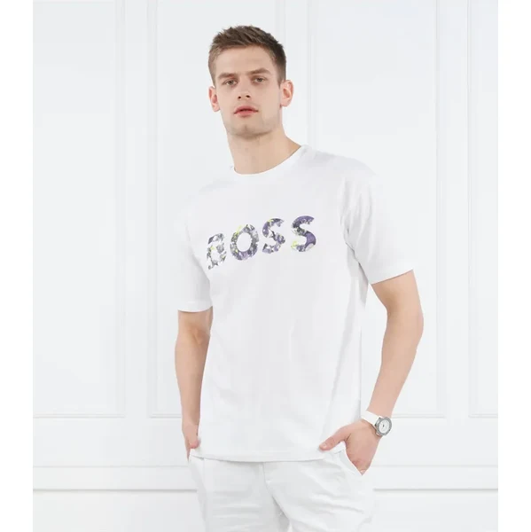 BOSS GREEN Tričko LOTUS | Relaxed fit 41299475