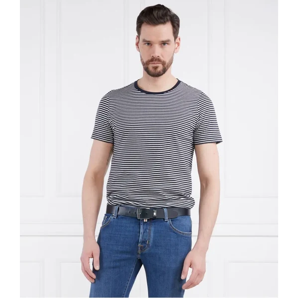 Oscar Jacobson Tričko Kyran Striped | Regular Fit 39448739