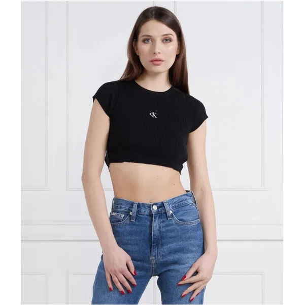 Calvin Klein Jeans Top OPEN BACK TIED | Slim Fit 39345231