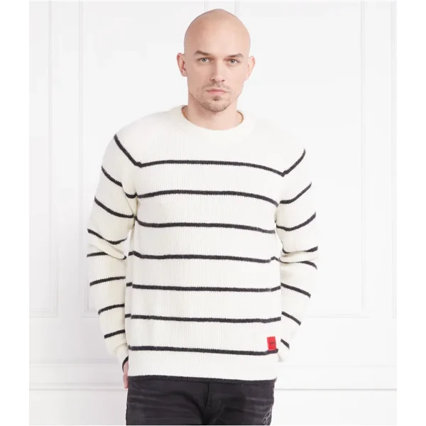 HUGO vlnený sveter stom | regular fit | 38294609