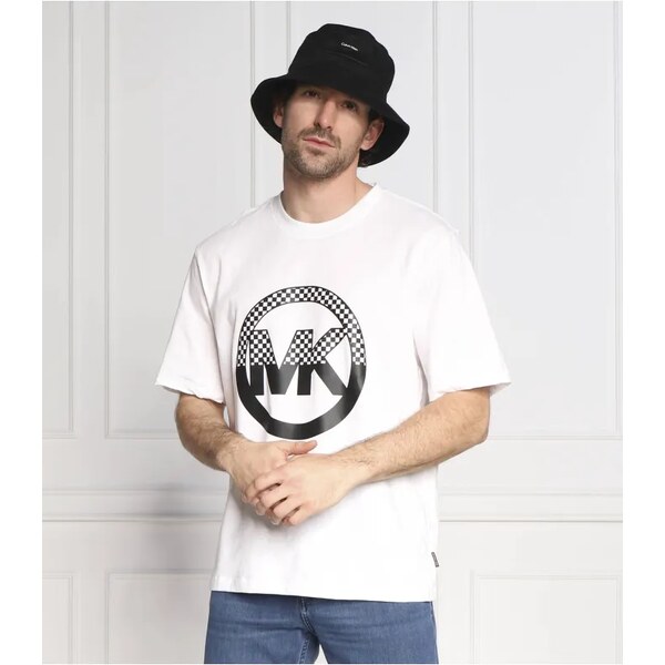 Michael Kors Tričko CHECKER CHARM | Oversize fit 61240743