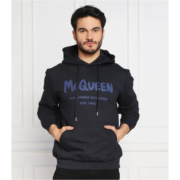Alexander McQueen Mikina GRAFFITI PRT | Oversize fit 37087229
