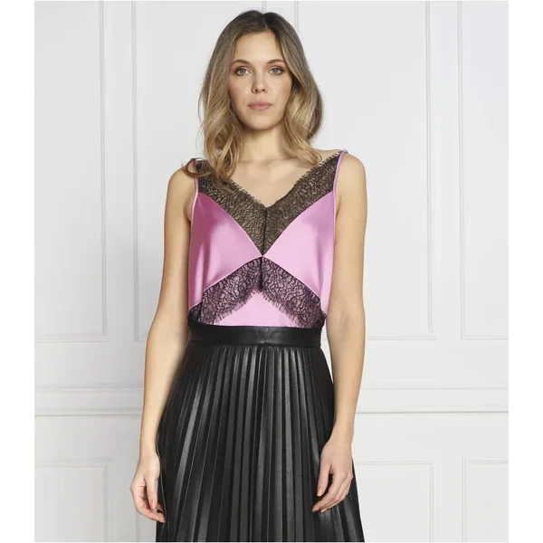 BOSS BLACK Saténový top Ilacea | Regular Fit 37071646