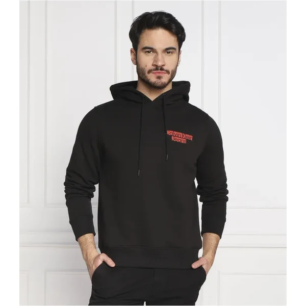 Calvin Klein Jeans Mikina SEASONAL BLOCKED LOGO HOODIE | Regular Fit 37043633