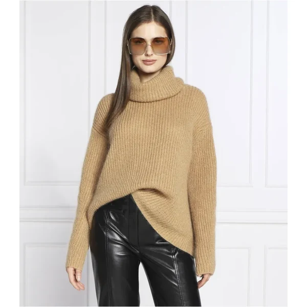 BOSS BLACK vlnený rolák filita | oversize fit 36069165