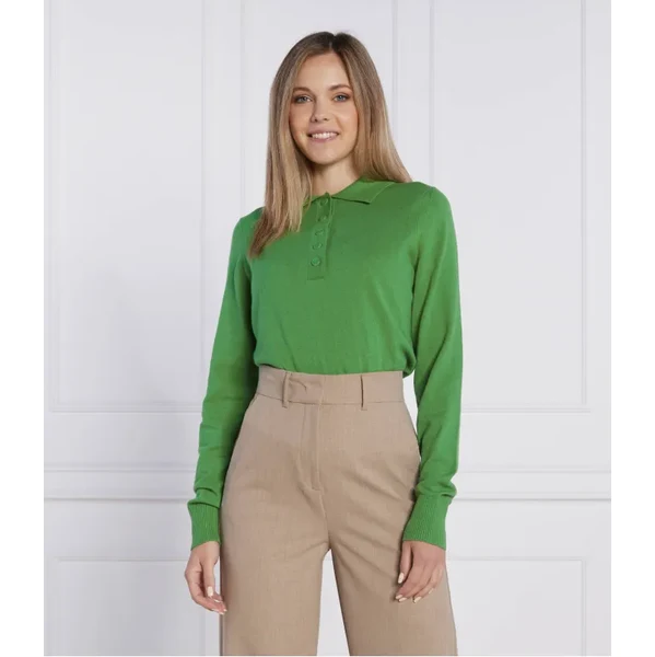 Samsøe Samsøe vlnené polo tričko | regular fit 36147954